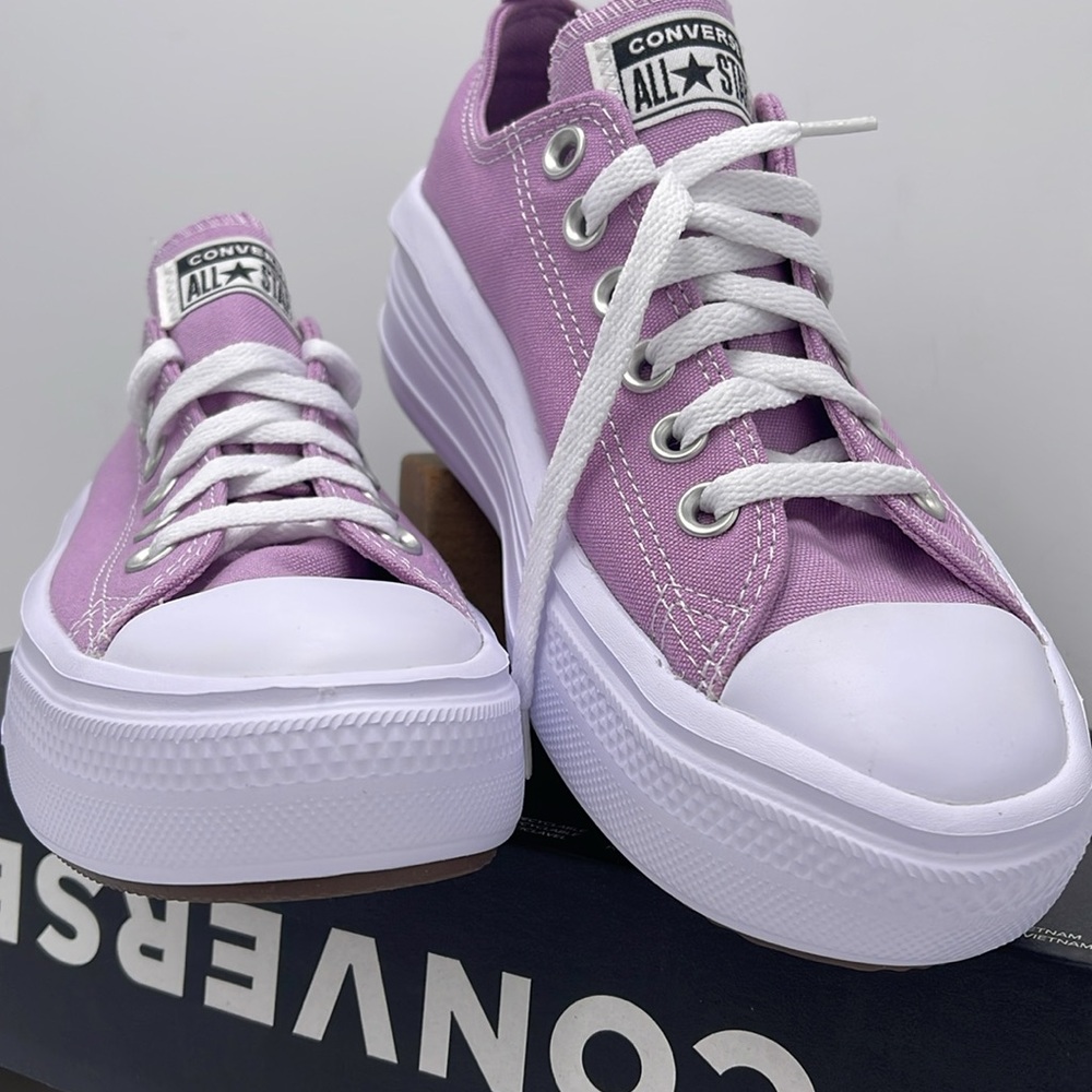 Converse WMNS CTAS MOVE OX CLASSIC AMETHYST/WHITE/BLACK A10390C
Platforms Snkrs - Picture 5 of 16